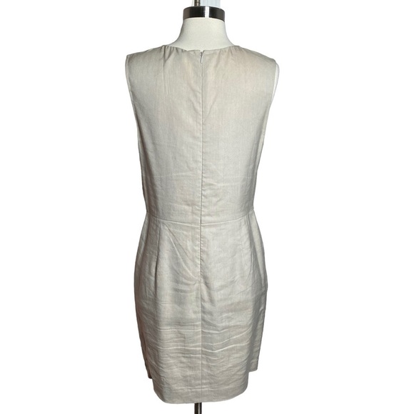 3.1 Phillip Lim Linen Bow Front Sleeveless Dress - Picture 4 of 5